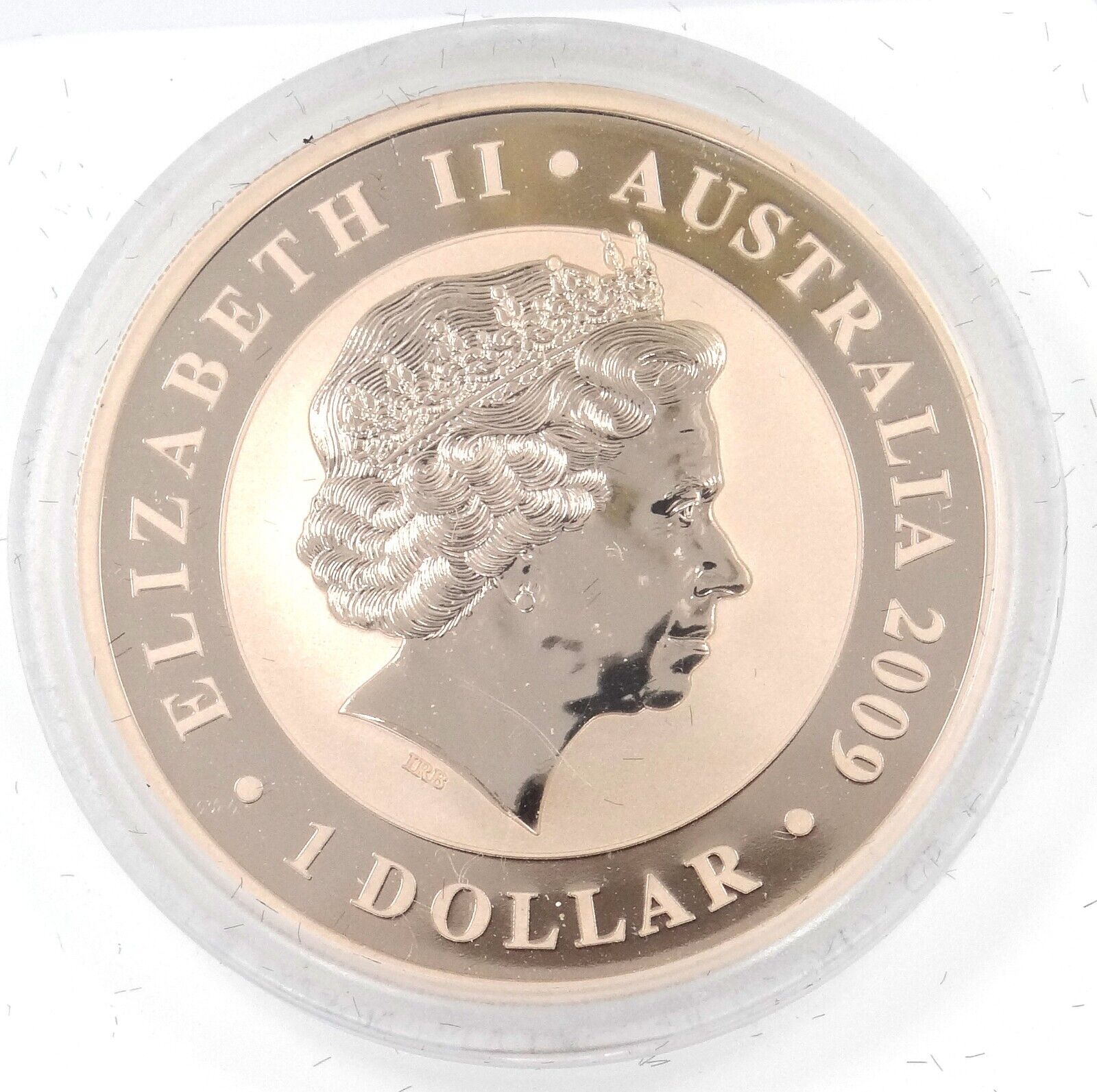1 Oz Silver Coin 2009 Australia $1 Koala Hologram in Capsule and Box
