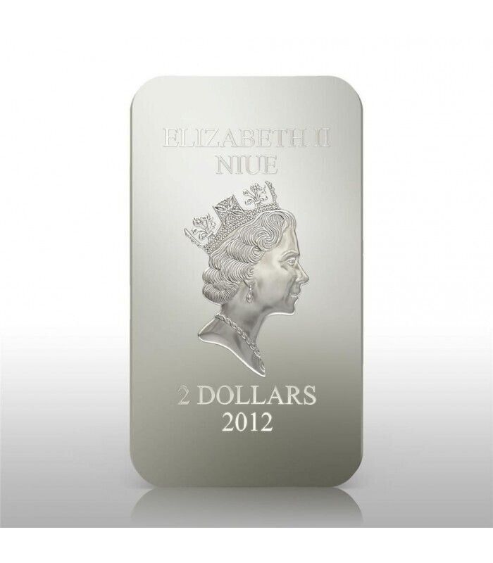 1 Oz Silver Coin 2012 $2 Orthodox Shrines - Andrei Rublev St Paul Apostle-classypw.com-1