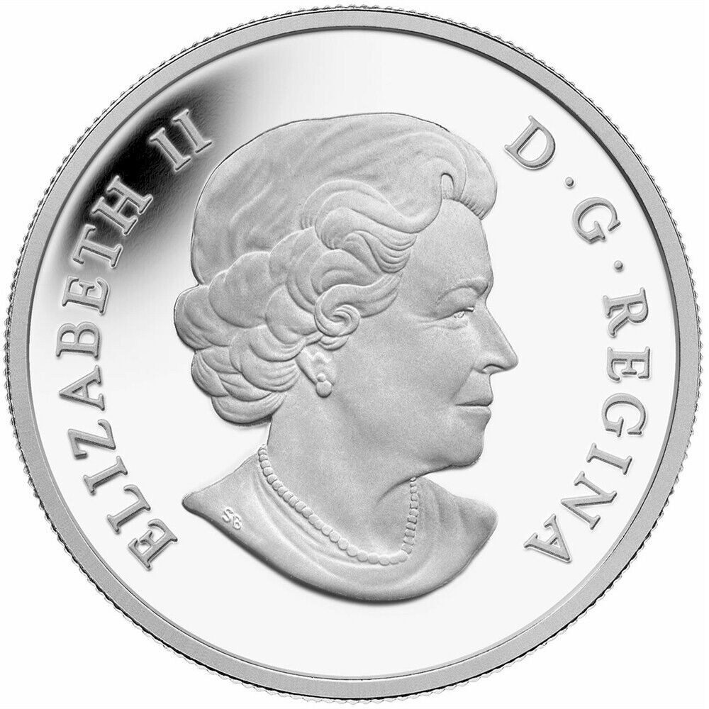 1 Oz Silver Coin 2013 $20 Canada Butterflied of Canada Tiger Swallowtail