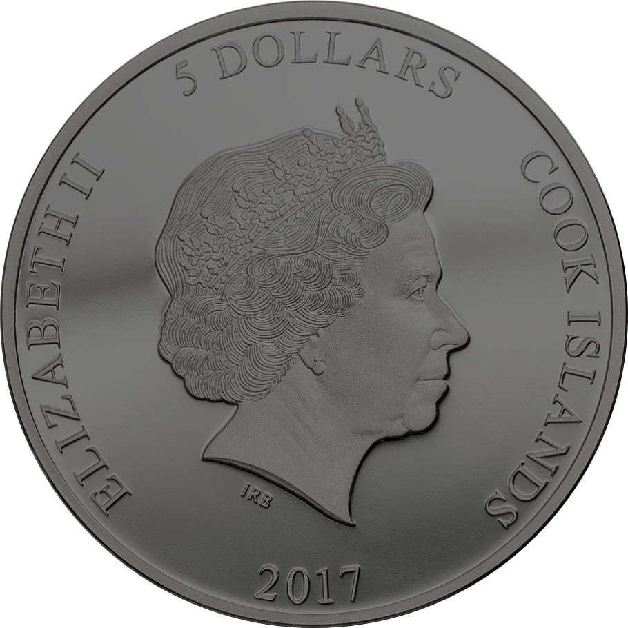 1 Oz Silver Coin 2017 $5 Fantastic Beasts Magical Congress of the USA Rose Gold-classypw.com-2