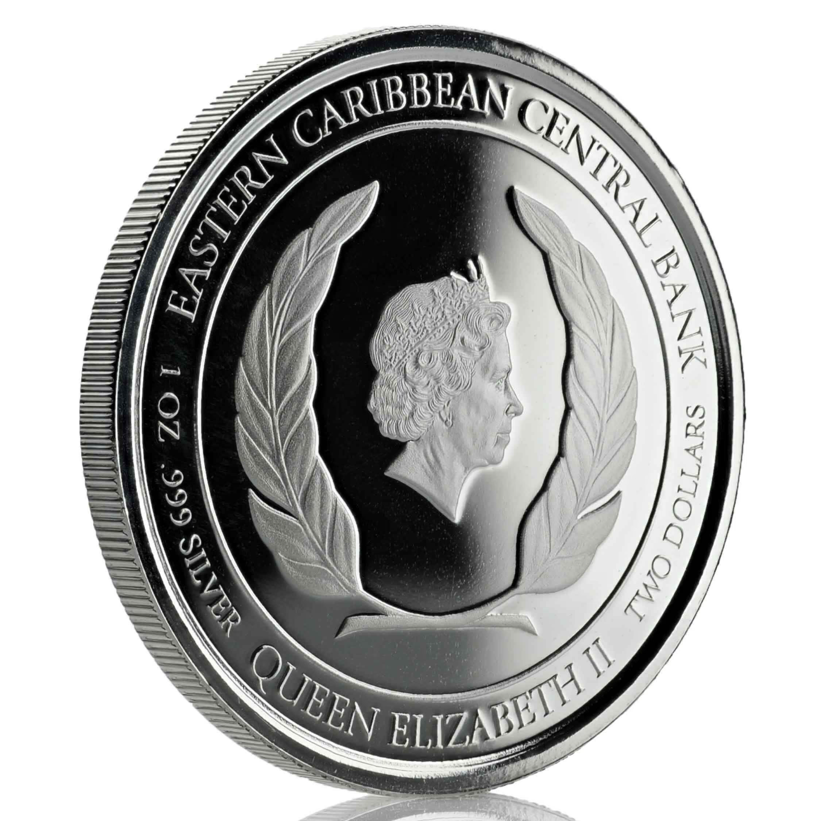 1 Oz Silver Coin 2019 EC8 Anguilla $2 Scottsdale Mint Color Proof - Lobster-classypw.com-6