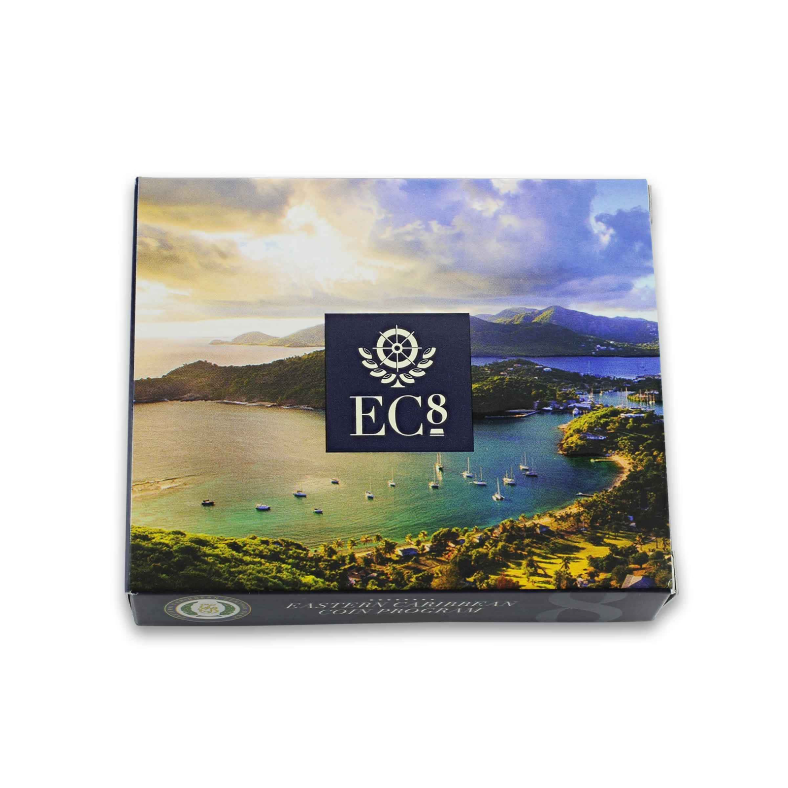 1 Oz Silver Coin 2019 EC8 Saint Lucia $2 Scottsdale Mint Color Proof - Flamingo-classypw.com-5