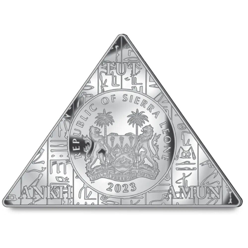 1 Oz Silver Coin 2023 Centenary of the Opening of Tutankhamun's Tomb King Tut-classypw.com-2