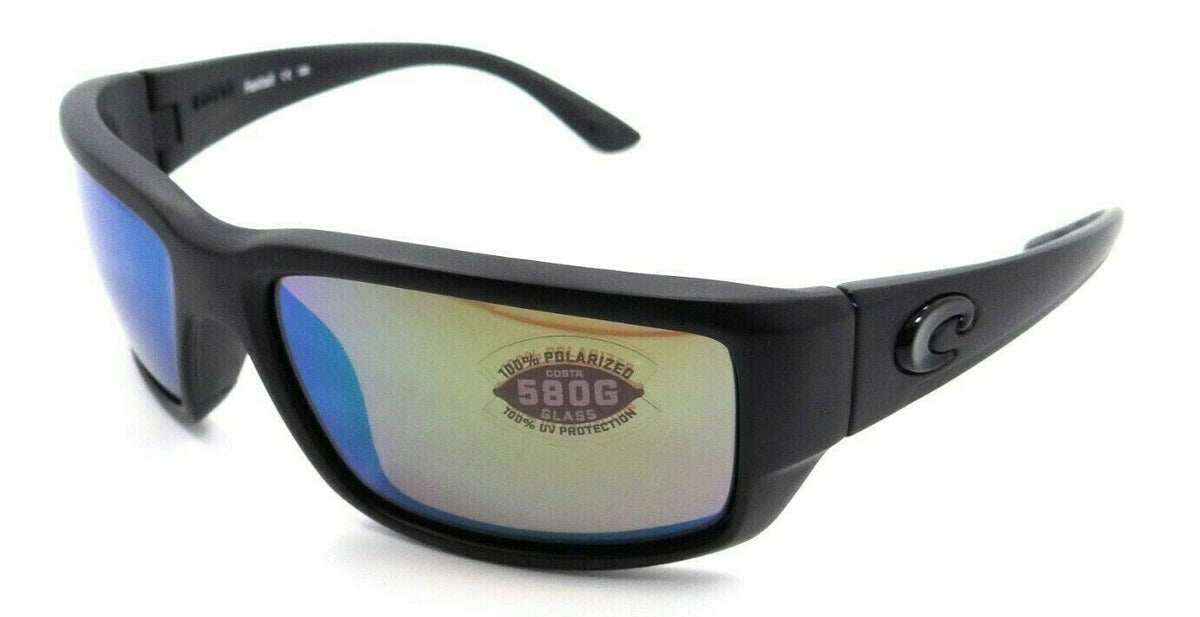 Costa Del Mar Sunglasses Fantail 59-14-127 Blackout / Green Mirror 580G Glass-097963498159-classypw.com-1