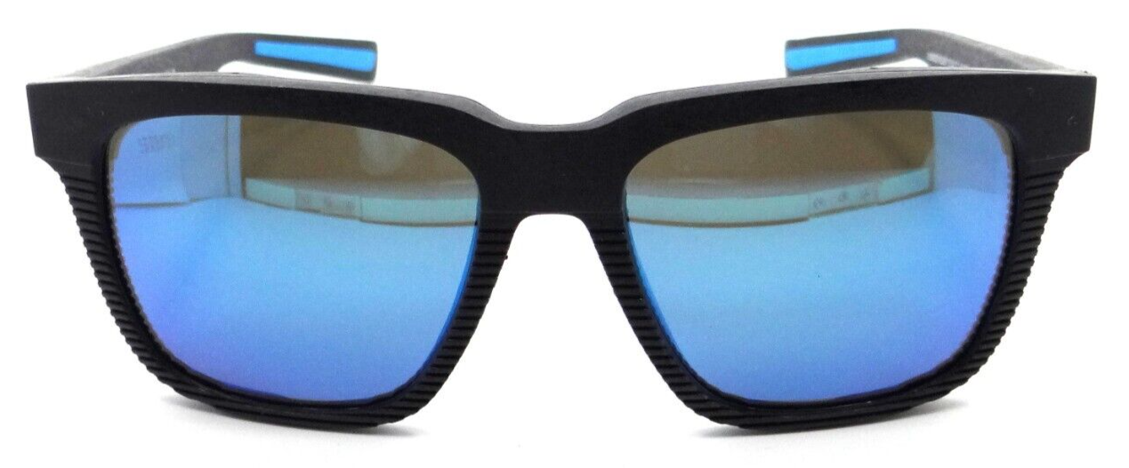 Costa Del Mar Sunglasses Pescador 55-17-140 Net Dark Gray / Blue Mirror 580G