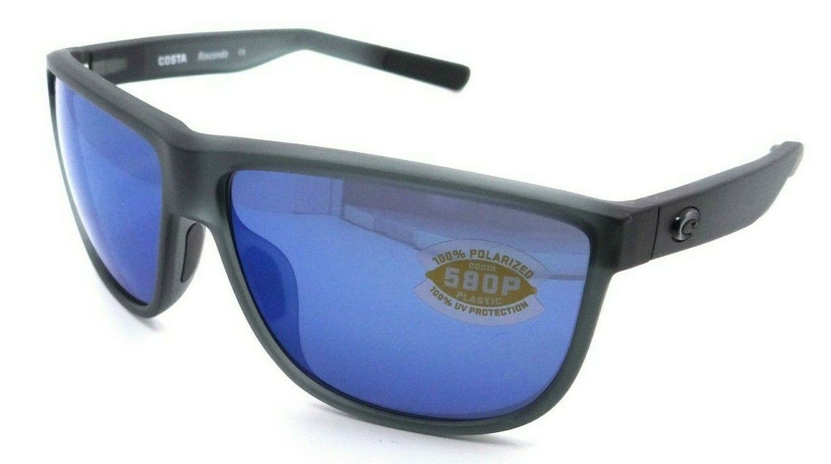 Costa Del Mar Sunglasses Rincondo 61-12-140 Mtt Smoke Crystal / Blue Mirror 580P-097963874199-classypw.com-1