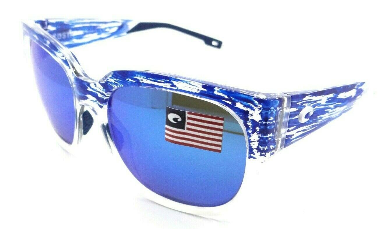 Costa Del Mar Sunglasses Waterwoman 2 II Shiny American Sky / Blue Mirror 580G-097963855945-classypw.com-1