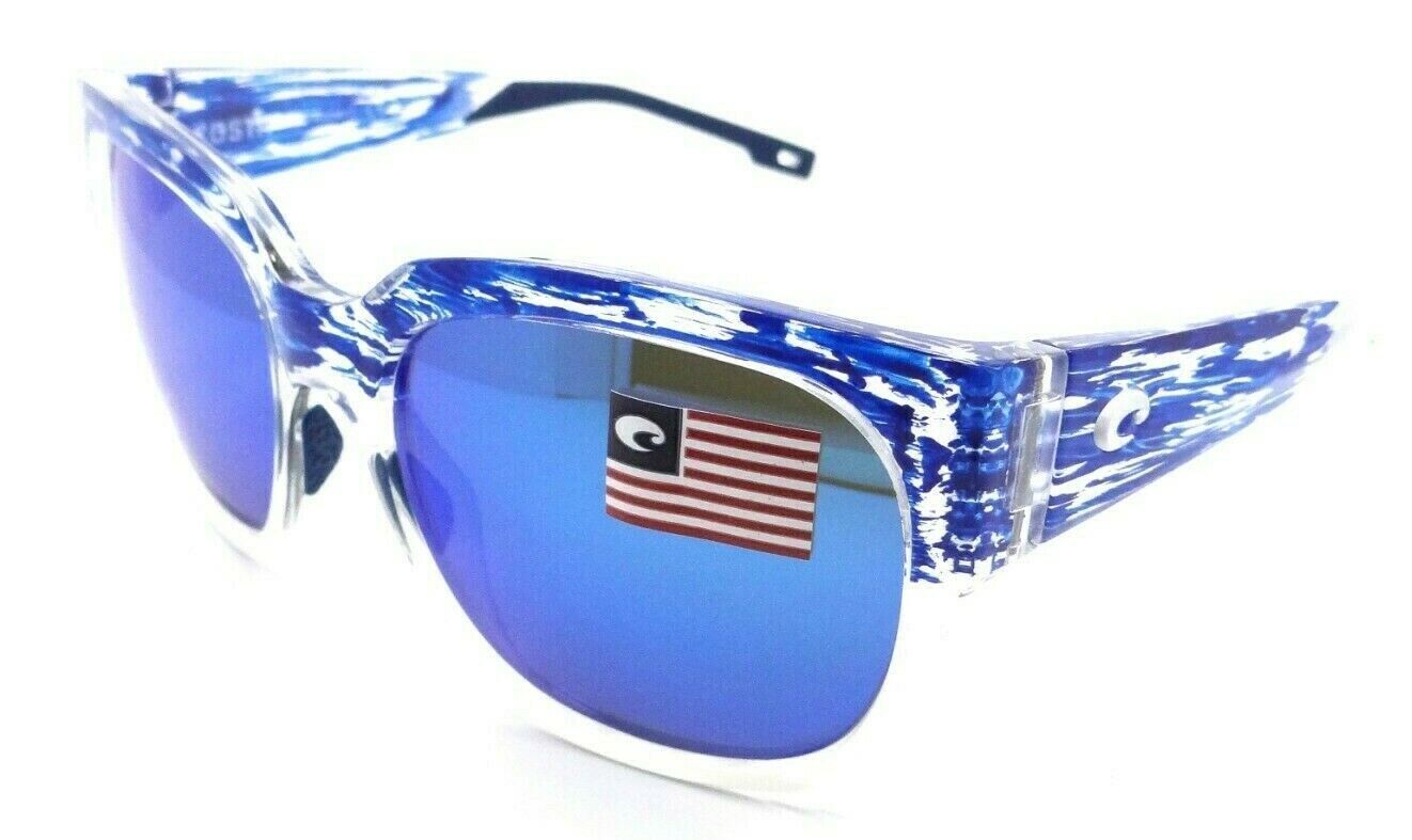 Costa Del Mar Sunglasses Waterwoman 2 II Shiny American Sky / Blue Mirror 580G-0097963855945-classypw.com-1