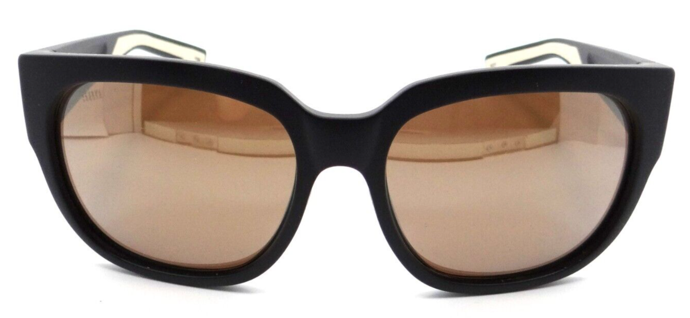Costa Del Mar Sunglasses Waterwoman 2 Matte Black / Copper Silver Mirror 580G