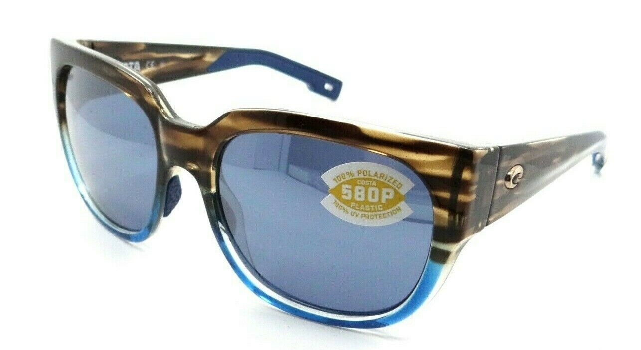 Costa Del Mar Sunglasses Waterwoman Shiny Wahoo / Grey Silver Mirror 580P-097963812801-classypw.com-1
