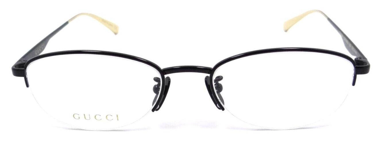 Gucci Eyeglasses Frames GG0339OJ 002 53-19-140 Black Titanium Made in Japan-889652157436-classypw.com-1