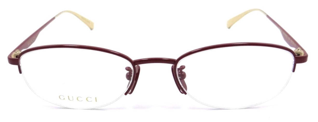 Gucci Eyeglasses Frames GG0339OJ 004 53-19-140 Red Titanium Made in Japan-889652157450-classypw.com-1