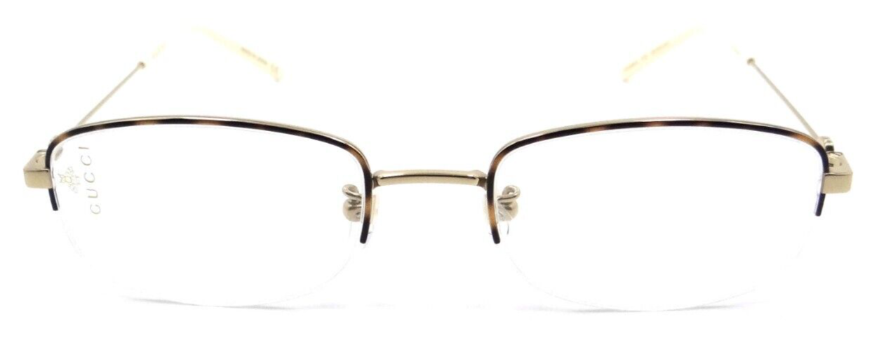 Gucci Eyeglasses Frames GG0446OJ 003 52-20-145 Havana / Gold Made in Japan-889652202891-classypw.com-1