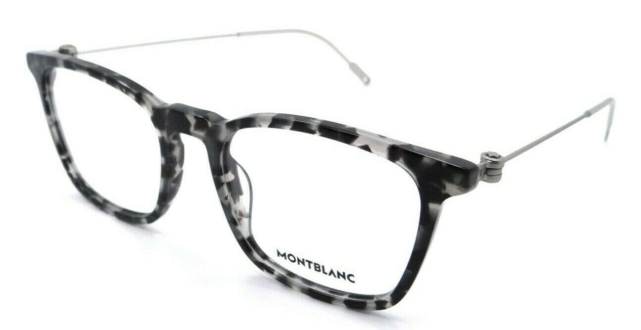 Montblanc Eyeglasses Frames MB0005O 003 52-19-145 Grey Havana / Ruthenium-889652209234-classypw.com-1