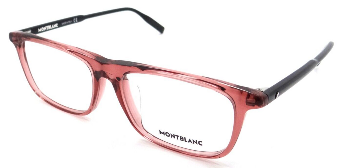 Montblanc Eyeglasses Frames MB0012OA 008 54-16-150 Burgundy /Black Made in Italy-889652254807-classypw.com-1