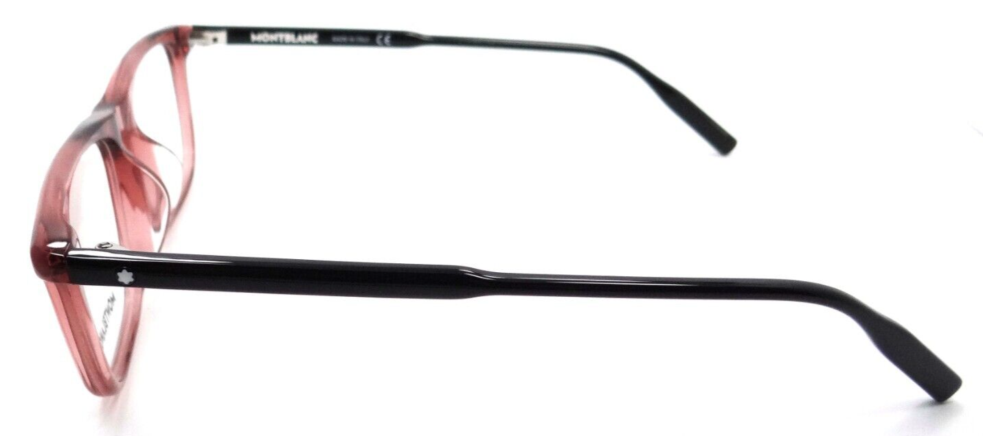 Montblanc Eyeglasses Frames MB0012OA 008 54-16-150 Burgundy /Black Made in Italy-889652254807-classypw.com-3