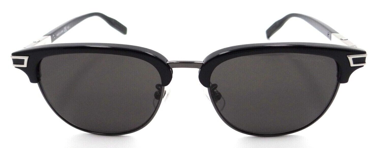 Montblanc Sunglasses MB0040S 001 53-18-145 Black - Silver / Grey Made in Japan-889652210537-classypw.com-1