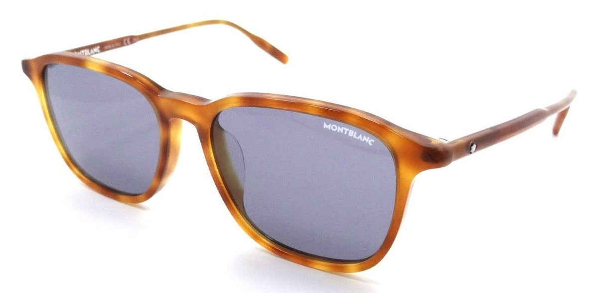Montblanc Sunglasses MB0082SA 003 55-17-150 Havana / Grey Made in Italy-889652279831-classypw.com-1