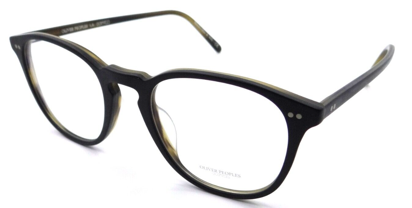 Oliver Peoples Eyeglasses Frames OV 5414U 1453 51-21-145 Forman-R Black/Olive To-827934453999-classypw.com-1