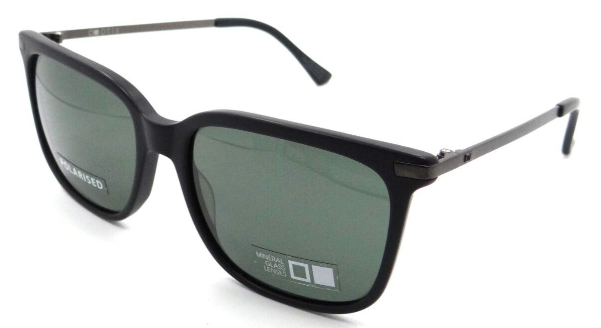 Otis Eyewear Sunglasses Crossroads 55-17-140 Matte Black / Grey Polarized Glass