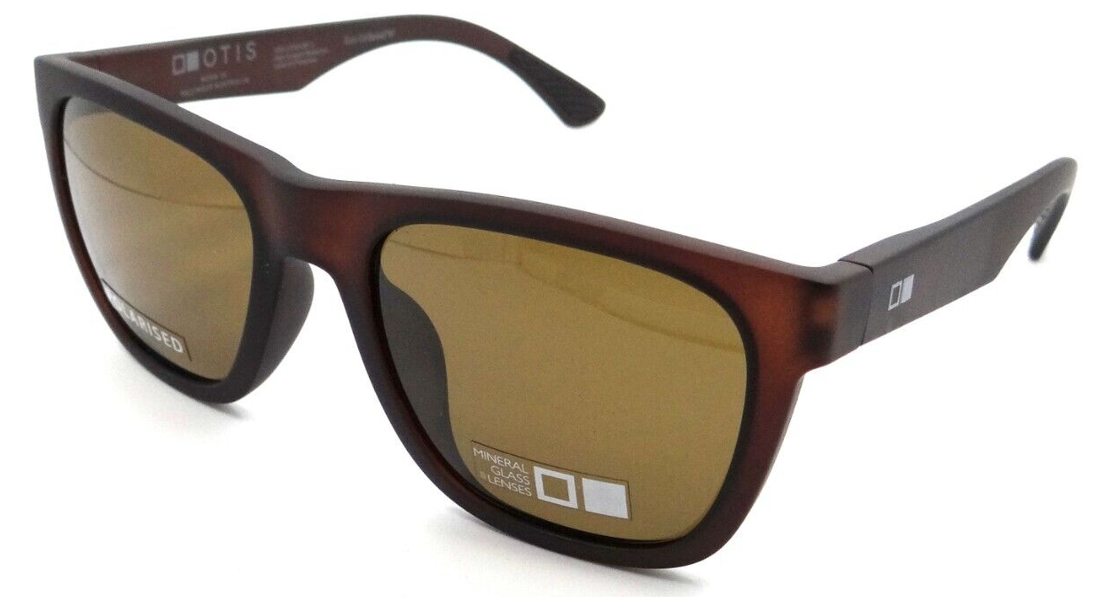 Otis Eyewear Sunglasses Strike Sport 54-19-145 Matte Expresso / Brown Polarized
