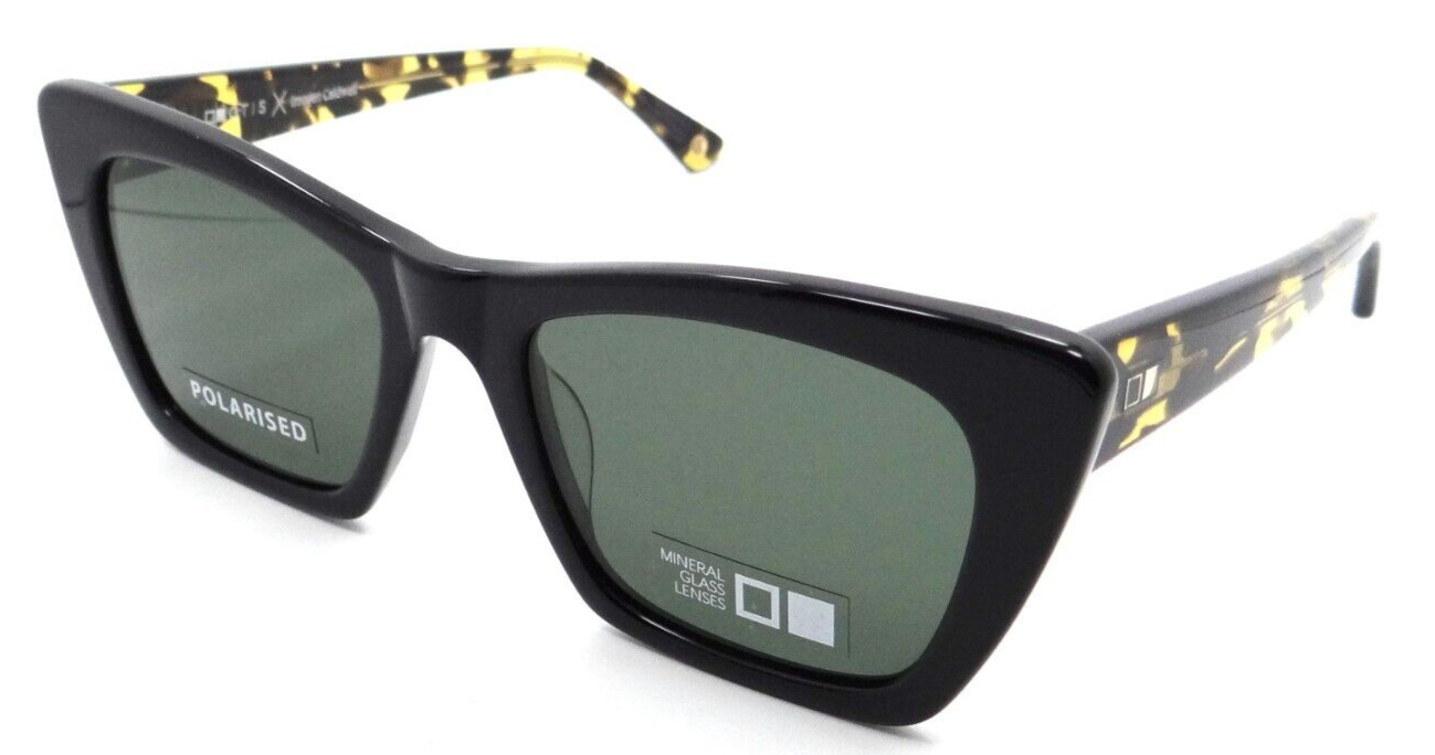 Otis Eyewear Sunglasses Vixen 53-19-145 Black Dark Tort / Grey Polarized Glass