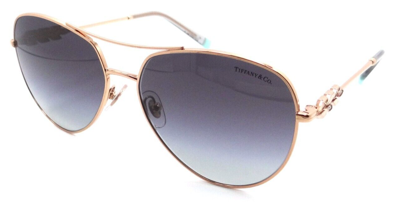 Tiffany & Co Sunglasses TF 3083B 61703C 59-15-140 Rubedo / Grey Gradient Italy-8056597600309-classypw.com-1