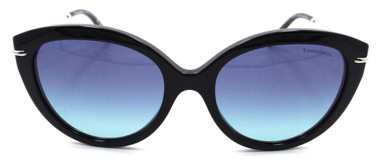 Tiffany & Co Sunglasses TF 4187 8349S 55-18-140 Black / Azure Gradient Italy-8056597580649-classypw.com-2