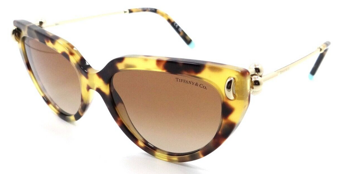 Tiffany &amp; Co Sunglasses TF 4195 80643B 54-17-140 Yellow Havana / Brown Gradient-8056597752251-classypw.com-1
