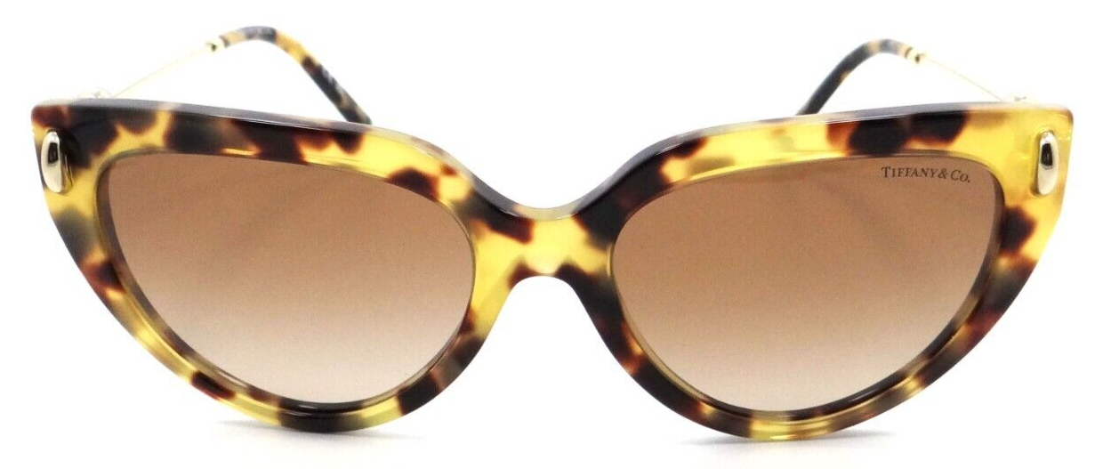 Tiffany & Co Sunglasses TF 4195 80643B 54-17-140 Yellow Havana / Brown Gradient-8056597752251-classypw.com-2