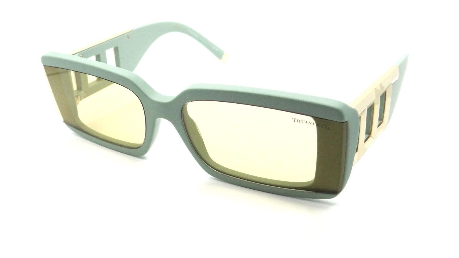Tiffany & Co Sunglasses TF 4197 8365/8 62-17-140 Matte Sage Green / Light Yellow-8056597763356-classypw.com-1