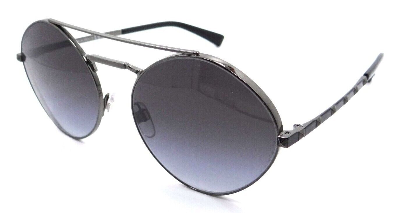 Valentino Sunglasses VA 2036 3039/8G 57-17-140 Ruthenium / Grey Gradient Italy-8056597168670-classypw.com-1