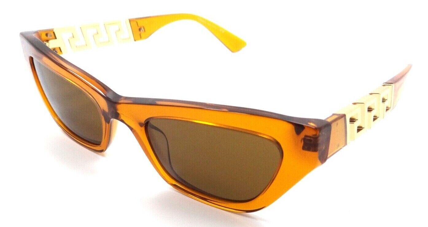Versace Sunglasses VE 4419 5329/63 52-21-145 Transparent Orange / Dark Bronze-8056597620024-classypw.com-1