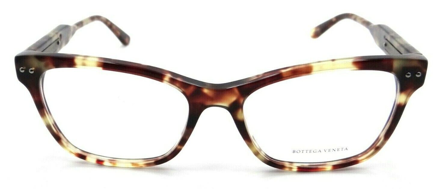 Bottega Veneta Eyeglasses Frames BV0016O 011 53-17-145 Havana Made in Italy-889652014135-classypw.com-1