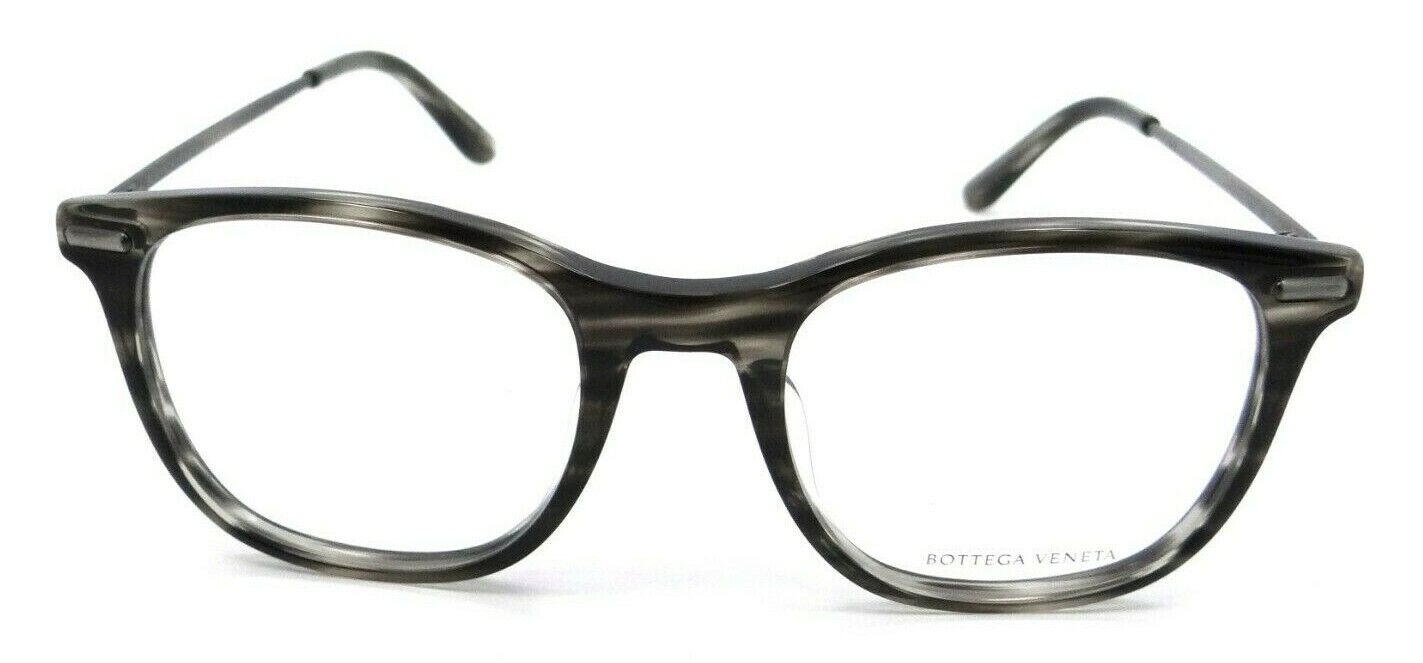 Bottega Veneta Eyeglasses Frames BV0033OA 002 52-21-140 Havana /Silver Asian Fit-889652012810-classypw.com-2
