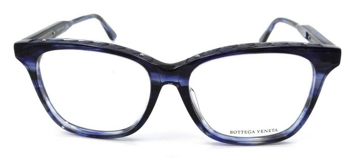 Bottega Veneta Eyeglasses Frames BV0070OA 003 55-15-145 Blue Japan Asian Fit-889652036403-classypw.com-2