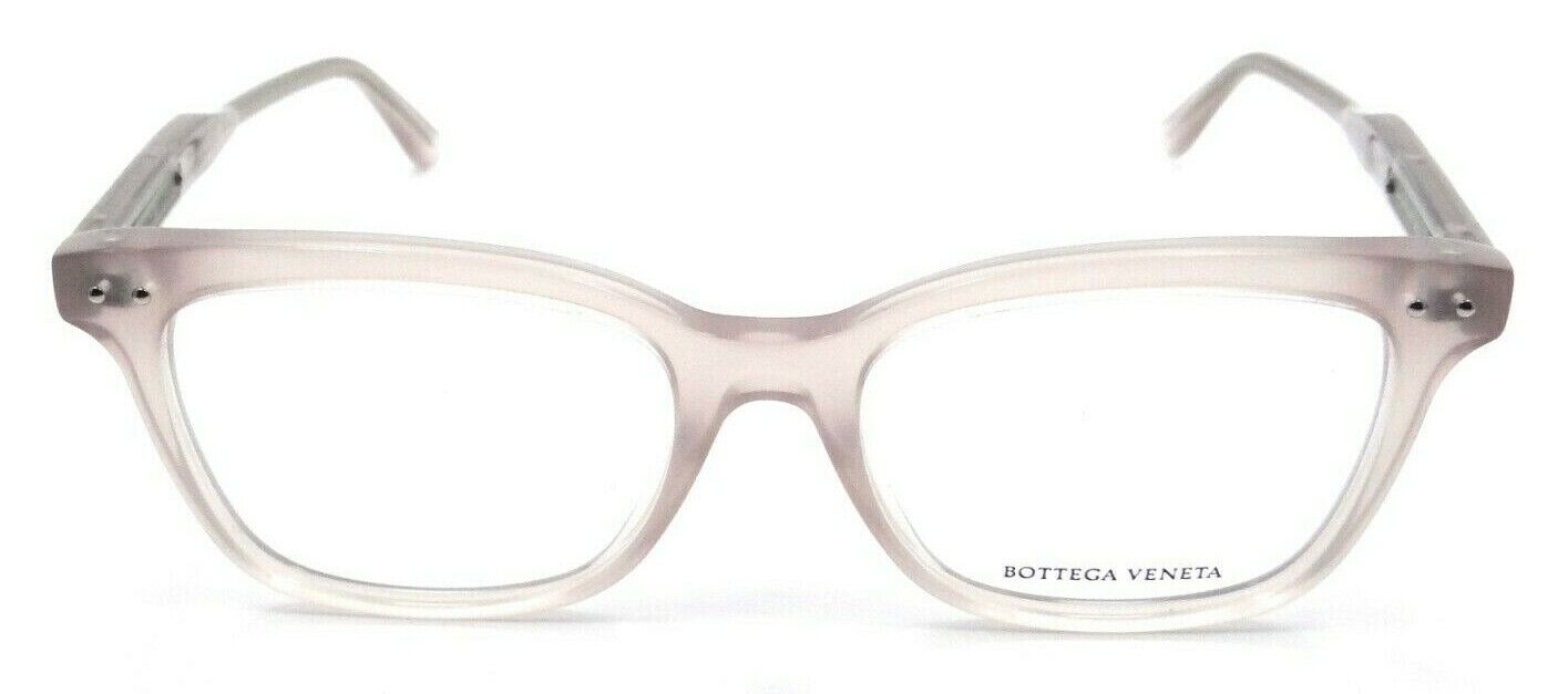 Bottega Veneta Eyeglasses Frames BV0120O 003 50-17-145 Pink Made in Italy-889652055022-classypw.com-1