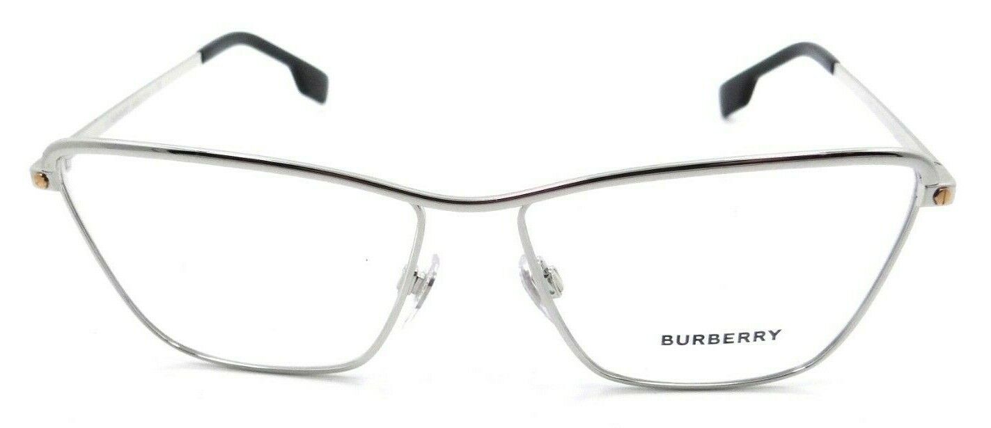 Burberry Eyeglasses Frames BE 1343 1303 57-14-140 Silver Made in Italy-8056597168557-classypw.com-2