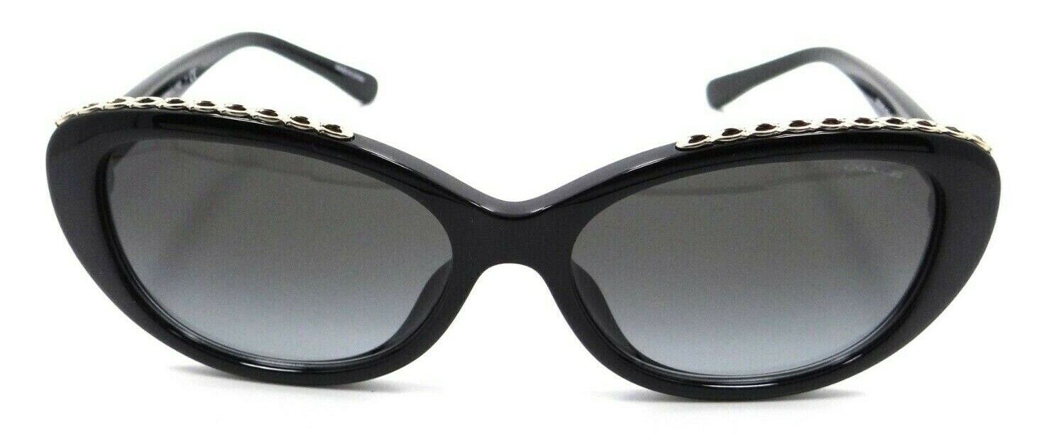 Coach Sunglasses HC 8296U 50028G 56-16-140 L1150 Black / Grey Gradient-725125156448-classypw.com-1