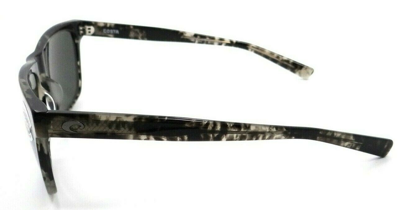 Costa Del Mar Sunglasses Apalach Shiny Black Kelp / Gray Silver Mirror 580G-097963819633-classypw.com-3