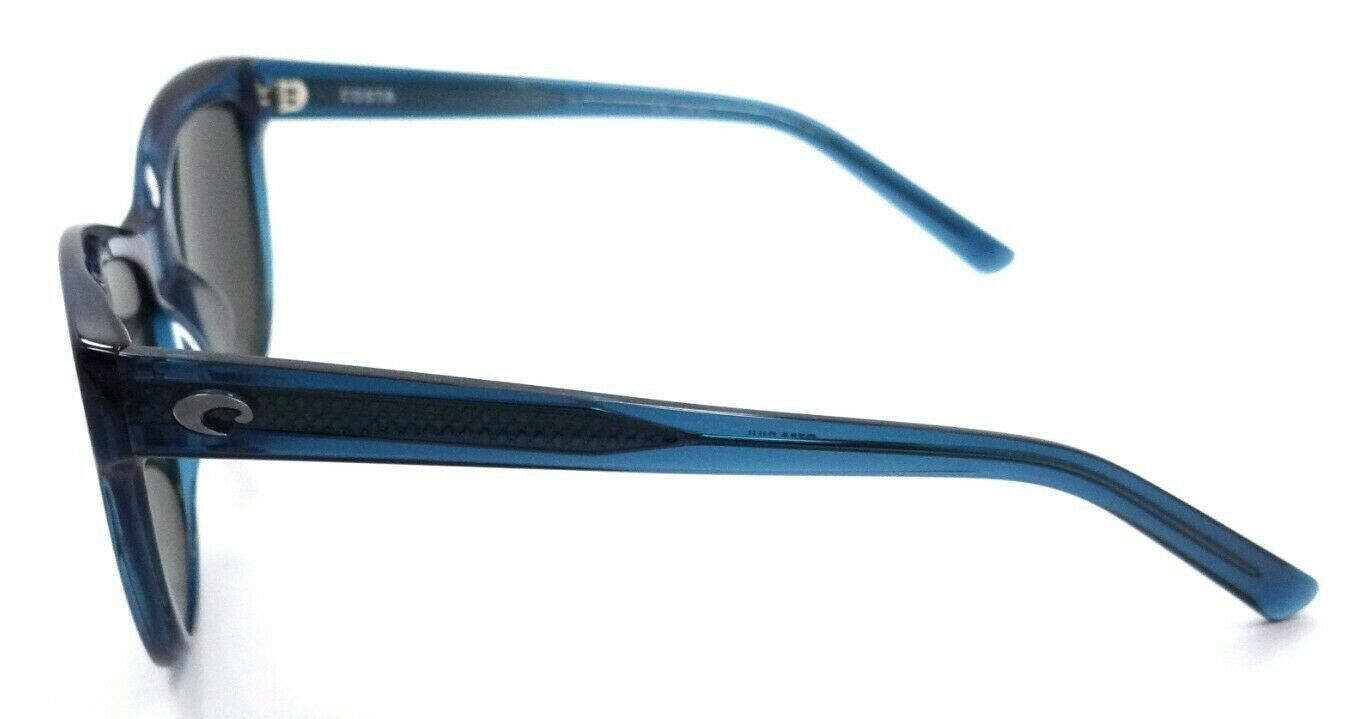 Costa Del Mar Sunglasses Bimini Shiny Deep Teal Crystal/ Gray Silver Mirror 580G-097963819794-classypw.com-3