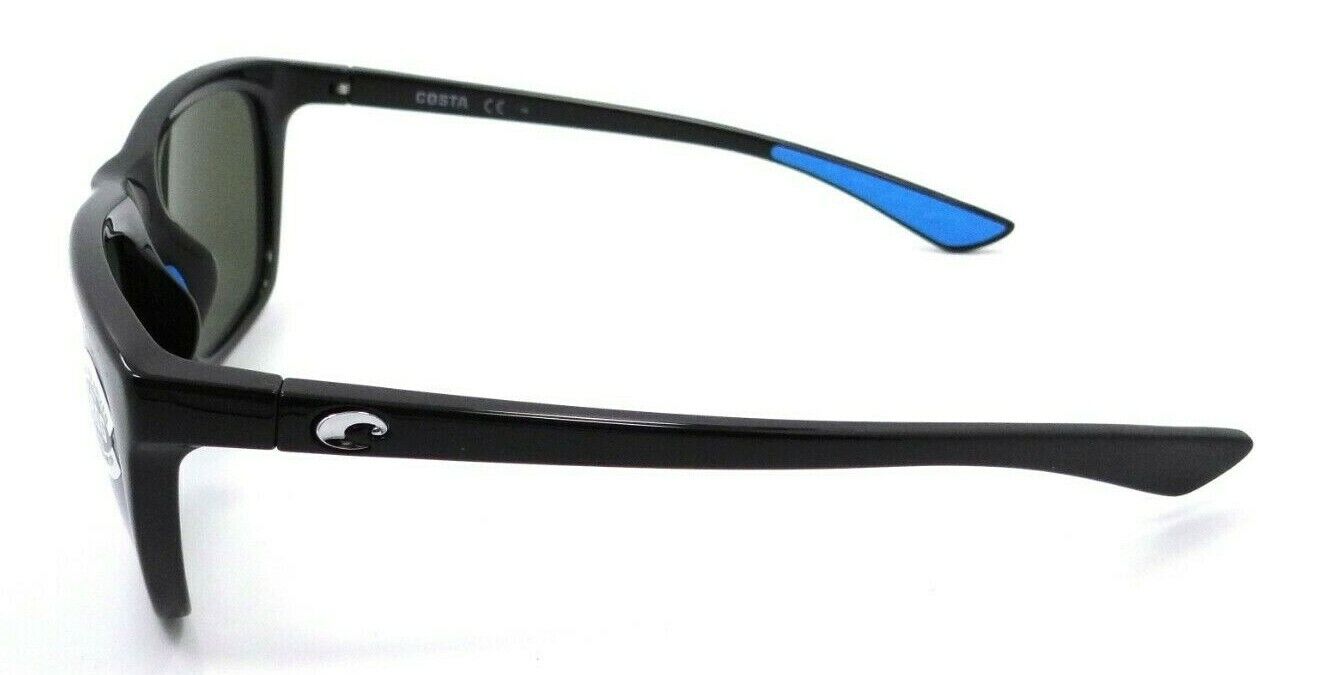 Costa Del Mar Sunglasses Cheeca CHA 11 Shiny Black / Blue Mirror 580G Glass-0097963818865-classypw.com-3