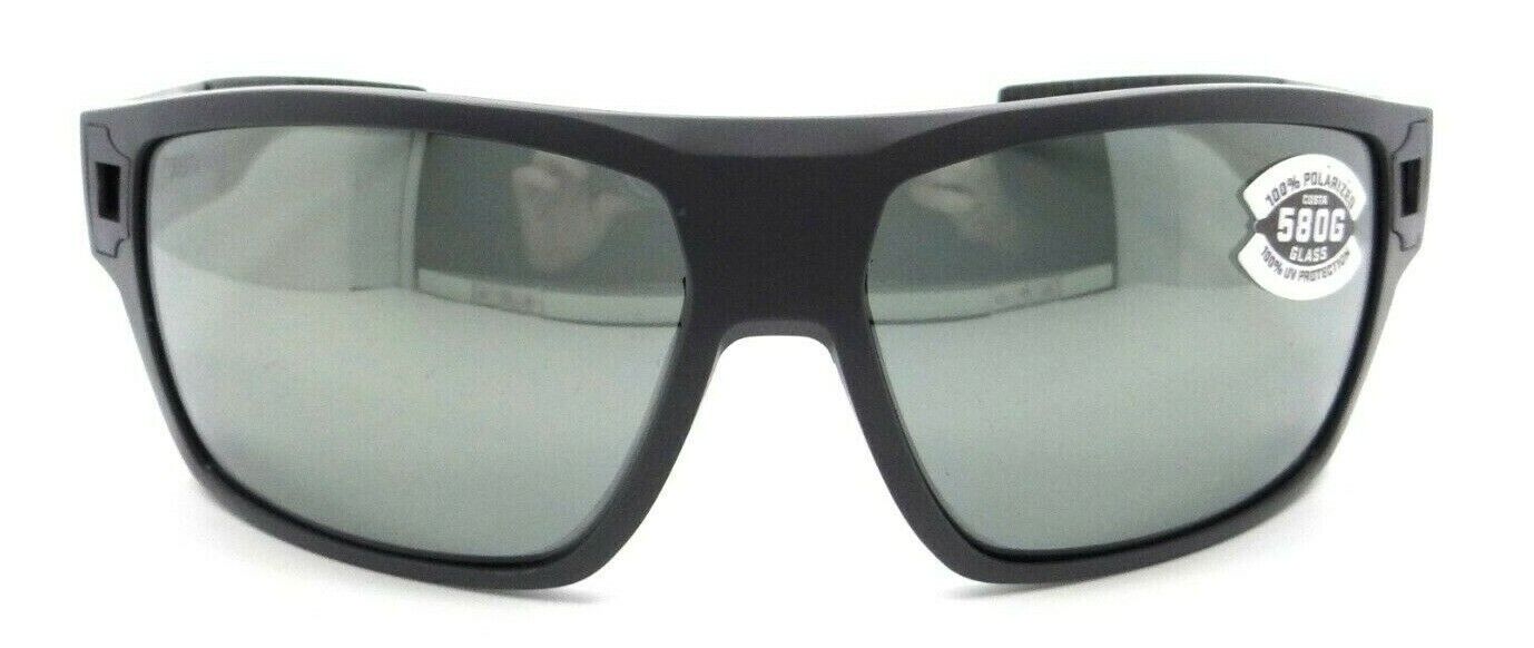 Costa Del Mar Sunglasses Diego 62-14-113 Matte Gray / Gray Silver Mirror 580G-0097963837798-classypw.com-2