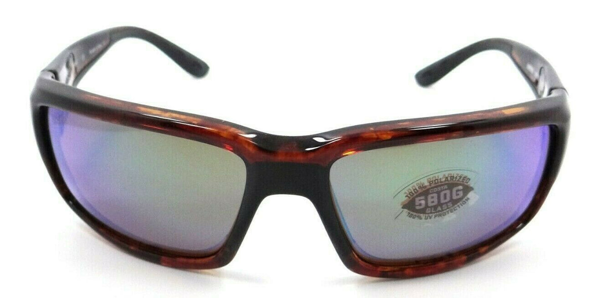 Costa Del Mar Sunglasses Fantail 59-14-127 Tortoise / Green Mirror 580G Glass-097963477161-classypw.com-2
