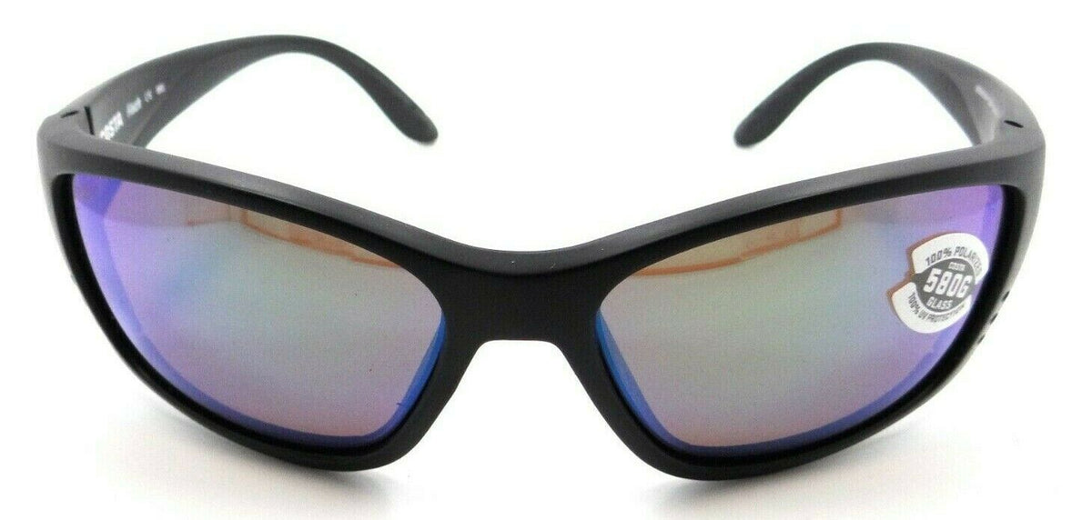 Costa Del Mar Sunglasses Fisch 64-17-140 Blackout / Green Mirror 580G Glass-097963495745-classypw.com-2