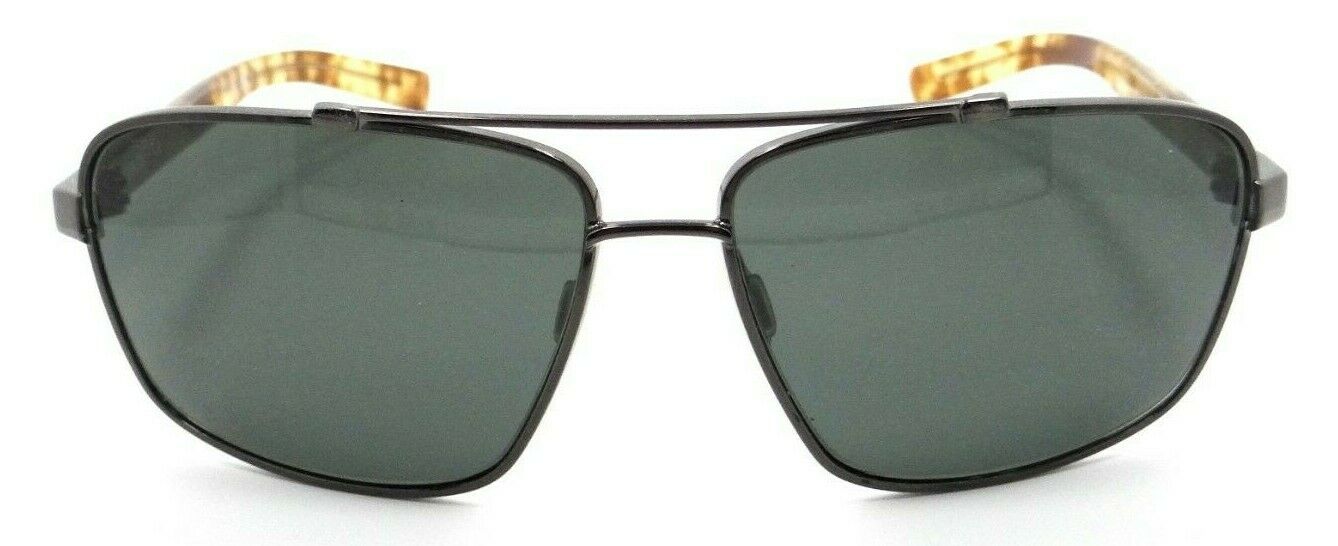 Costa Del Mar Sunglasses Flagler 62-14-137 Shiny Gunmetal / Gray 580G Glass-0097963820226-classypw.com-2