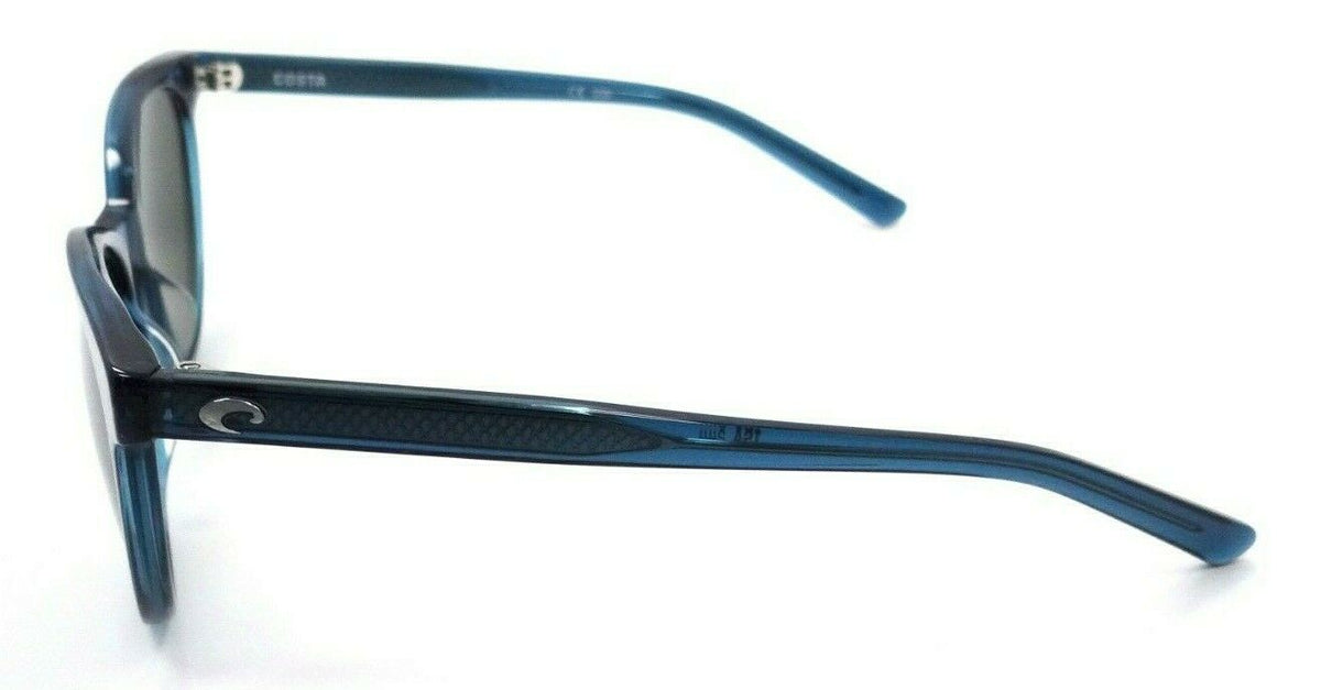 Costa Del Mar Sunglasses Isa 54-19-140 Shiny Deep Teal Crystal / Gray 580G Glass-097963820356-classypw.com-3