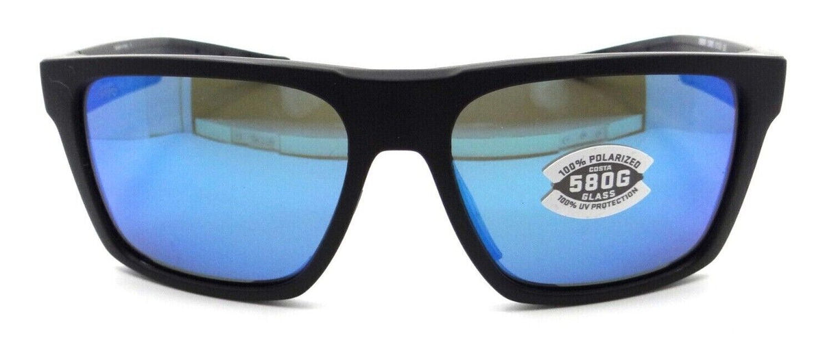 Costa Del Mar Sunglasses Lido 57-16-132 Black / Blue Mirror 580G Glass-097963910897-classypw.com-2