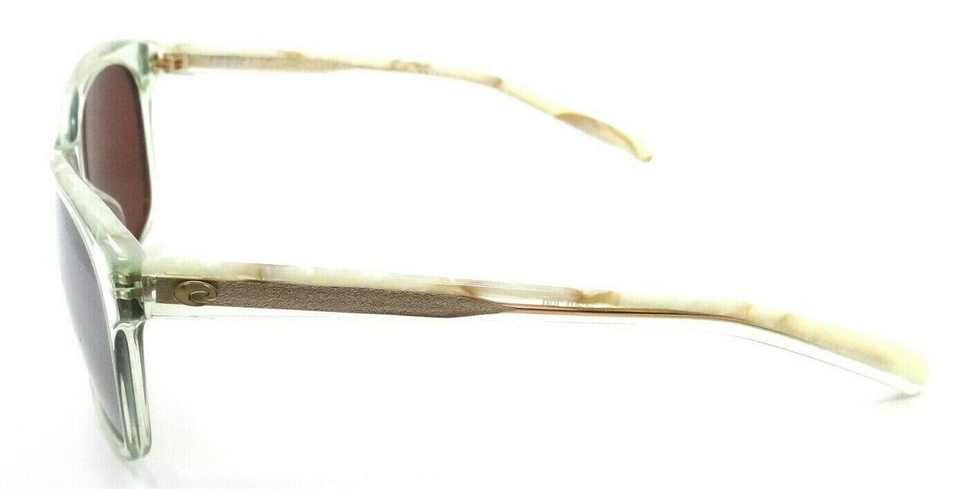 Costa Del Mar Sunglasses Sarasota Seafoam Crystal Shell / Silver Mirror 580G-097963792097-classypw.com-3