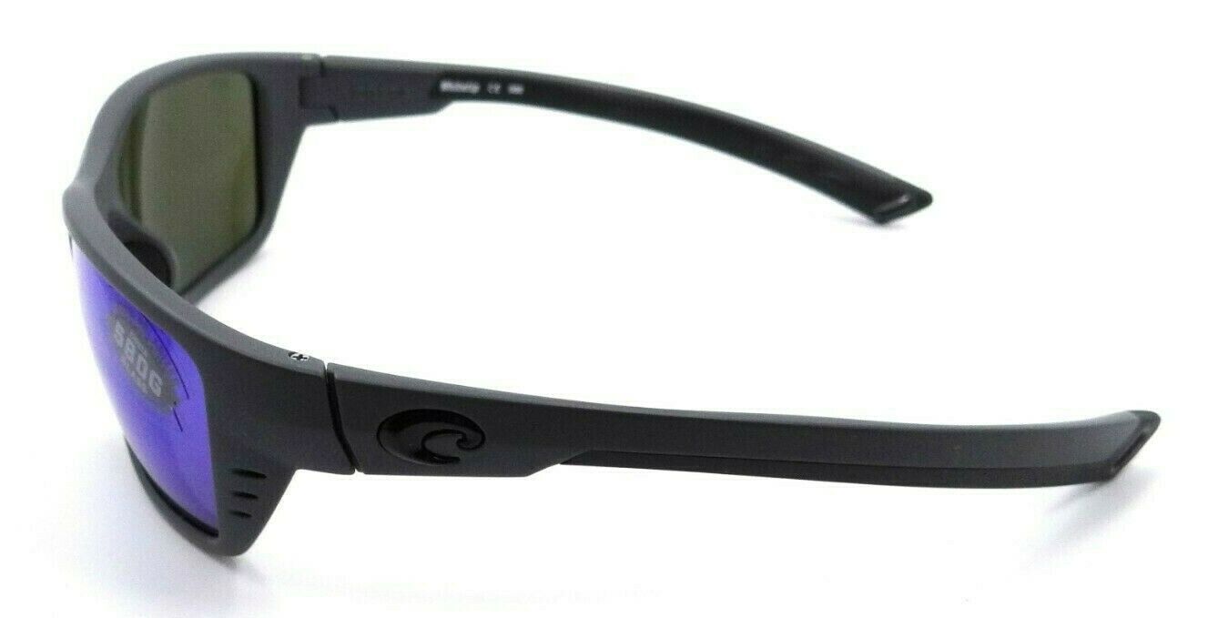 Costa Del Mar Sunglasses Whitetip 58-18-122 Matte Gray / Blue Mirror 580G Glass-097963556637-classypw.com-3